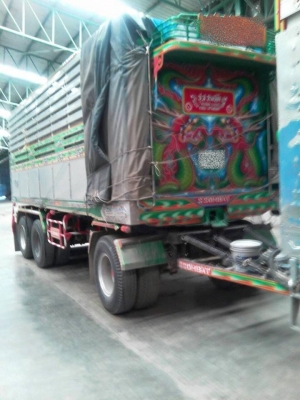 ขายรถสิบล้อ HINO FM2P 320แรง ปี49 พ่วงแม่ลูกดัมพ์เนียมคอกเกษตร อู่ ส สมบัติ