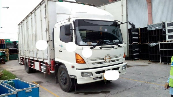 รถบรรทุก 10 ล้อ HINO ปื46 ตู้10บาน เครื่อง 212 แรง เทอร์โบ ราคา 780,000.   รถอยู่อยุธยา