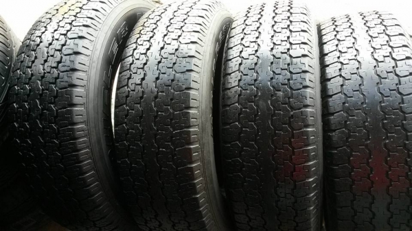 บริดโตน245/70/16 ปี12 4เส้น สภาพ80\%