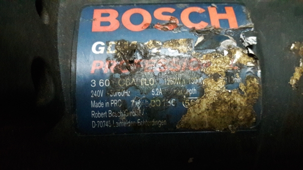 ขายเลื่อยวงเดือนตัดคอนกรีตและไม้ BOSCH ขนาด4 นิ้ว