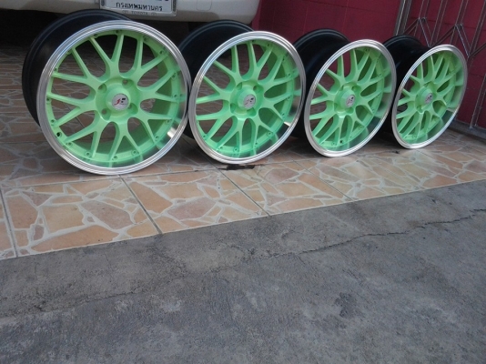 ล้อ 15*7 / 4*100 off38 ทำสีใหม่ไม่มีซ่อม ฝาครบ ส่งได้ทั่วไทย