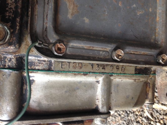 เครื่องคูโบต้า อีที80