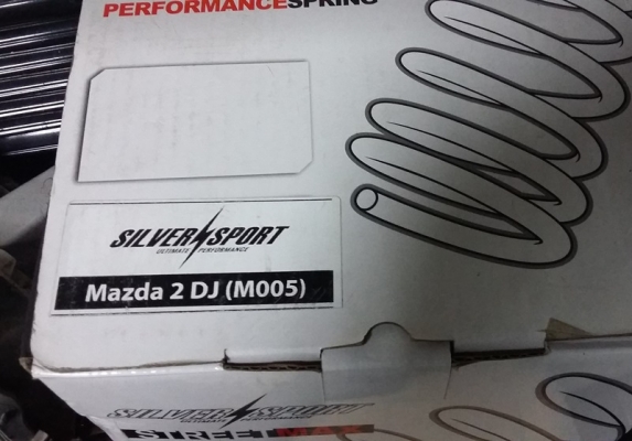 สปริงโหลด,Silver Mazda2 ใหม่ๆใส่วันเดียวถอด 4,000 สปริงโหลด,Silver Mazda2 ใหม่ๆใส่วันเดียวถอด 4,000