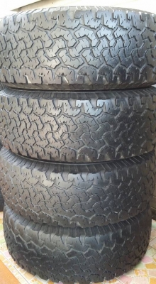 ขายล้อหล่อ te37x ขนาด 16x8 สีดำ พร้อมยาง bf 265/70/16 ครับ และ ยางมัด 245/75/16 ปี 12 สวยๆครับ ขายล้อหล่อ te37x ขนาด 16x8 สีดำ พร้อมยาง bf 265/70/16 ครับ และ ยางมัด 245/75/16 ปี 12 สวยๆครับ