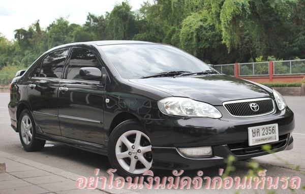 มือเดียวตั้งแต่ป้ายแดง ไม่เคยติดแก๊ส Altis 1.6E Airbag