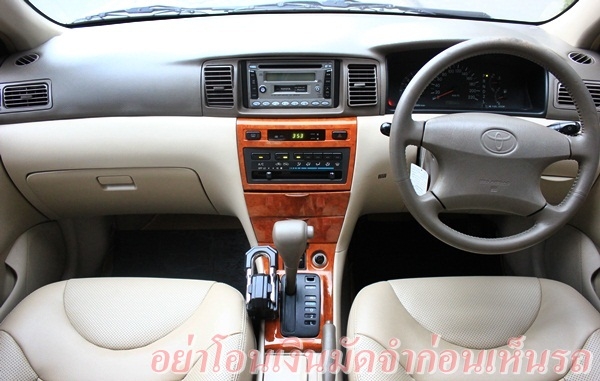 มือเดียวตั้งแต่ป้ายแดง ไม่เคยติดแก๊ส Altis 1.6E Airbag