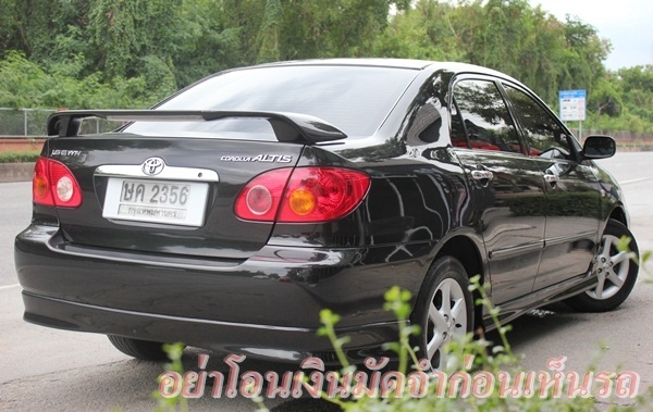 มือเดียวตั้งแต่ป้ายแดง ไม่เคยติดแก๊ส Altis 1.6E Airbag