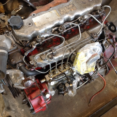 ขายเครื่อง  hino  wo4d  117   แรง