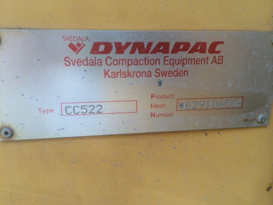 ขาย DYNAPAC CC522H สภาพพร้อมใช้ นำเข้าจาก USA สนใจติดต่อ อำพล 090-9694506, 080-3031241 ขาย DYNAPAC CC522H สภาพพร้อมใช้ นำเข้าจาก USA สนใจติดต่อ อำพล 090-9694506, 080-3031241