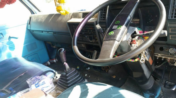 รถหกล้อ isuzu NPR 115 มีหลังคา รถรับส่งักเรียน เครื่องดี คันชีสวย ทะเบียน ม.79 เล่มเอกสารชุดโอนครบ