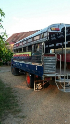 รถหกล้อ isuzu NPR 115 มีหลังคา รถรับส่งักเรียน เครื่องดี คันชีสวย ทะเบียน ม.79 เล่มเอกสารชุดโอนครบ