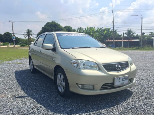 TOYOTA VIOS 1.5 E VVT-I ปี 2005 เกียร์ ธรรมดา รถเดิมๆ บางๆ เลยครับ เครื่องนิ่ม ช่วงล่างสมบูรณ์มาก ขับดีมาก ขับนิ่มด้วยครับ