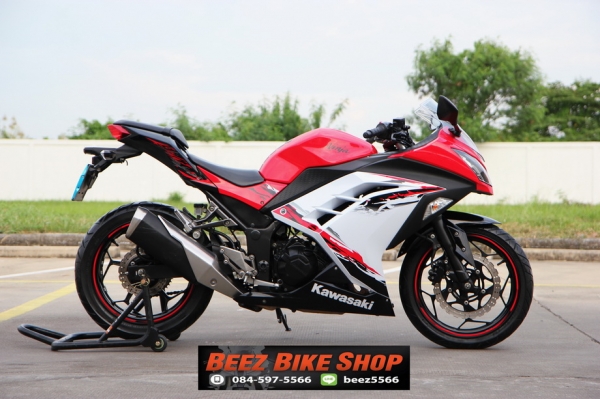ขาย Kawasaki Ninja250 รุ่นปี 2013 สวยเดิมๆ  สภาพสวย ทะเบียนพร้อมโอน