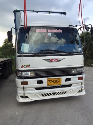 รถ 6ล้อ ตู้ 10 บาน hino สิงไฮเทค 195 สภาพพร้อมใช้งาน