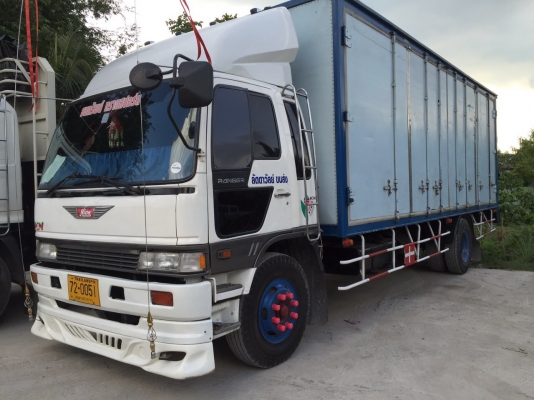 รถ 6ล้อ ตู้ 10 บาน hino สิงไฮเทค 195 สภาพพร้อมใช้งาน