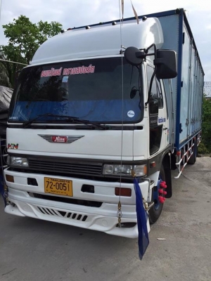 รถ 6ล้อ ตู้ 10 บาน hino สิงไฮเทค 195 สภาพพร้อมใช้งาน