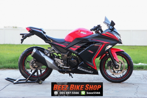 <<ดาวน์ 55,000>>ขาย Kawasaki Ninja300 ABS รุ่นปี 2015 ตัวใหม่ล่าสุด สภาพนางฟ้า ทะเบียนพร้อมโอน