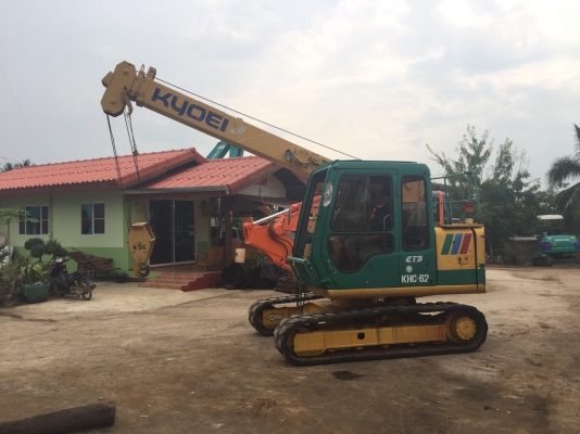 ขาย รถเครน  HITACHI EX 60LCT-3 มาใหม่ เก่าญีปุ่น  สภาพดี   สนใจโทร 089-7462641  สุวรรณีจ้า