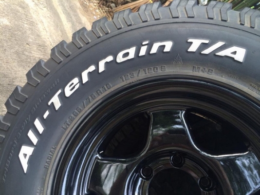 ขายล้อลายbradley v16x8 off 0 พร้อมยางBF ALL 265x75x16 ดอกสวย 4เส้น ขายล้อลายbradley v16x8 off 0 พร้อมยางBF ALL 265x75x16 ดอกสวย 4เส้น