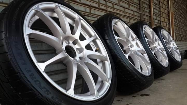 ล้อมือสอง KR Kreuzer Serie X ขอบ 17 4รู100/114 พร้อมยาง