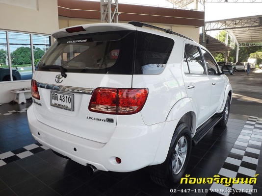 TOYOTA FORTUNER EXCLUSIVE 3.0V ปี 2006 TOYOTA FORTUNER EXCLUSIVE 3.0V ปี 2006