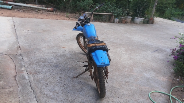 ขาย suzuki ts100er  มีทะเบียน โอน ขายถูก 9000