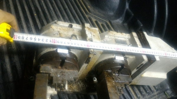 หัวแบ่งโรตารี่แบบใช้มอเตอร์ขับเคลื่อน ยี่ห้อ YUASA จากญี่ปุ่น ขนาดหน้าจาน 13 ซม. เป็นแบบหมุนทั้งคู่พร้อมกัน