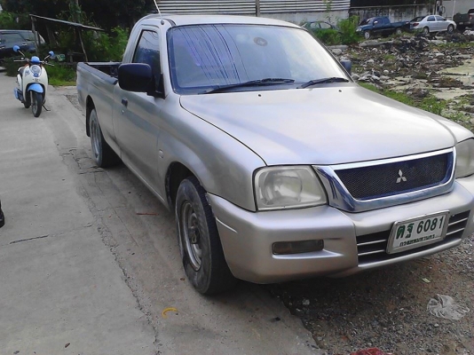 ขายคับ   MITSUBISHI  STRADA  ปี2003  พาวเวอร์โรงงาน  เครื่องดี ช่วงล่างดี  เเชสซีสวย เเอร์เย็น     พร้อมใช้ งานคับ   087-6835269  เล่มพร้อม   ขายสดคับ      มาก่อนได้ก่อนคับ