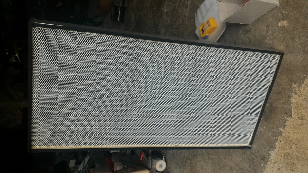 แผงกรองอากาศ ยี่ห้อ American Air Filter กรองได้ถึงขนาด 0.3 ไมครอน ประสิทธิภาพมากกว่า 99.99 \%