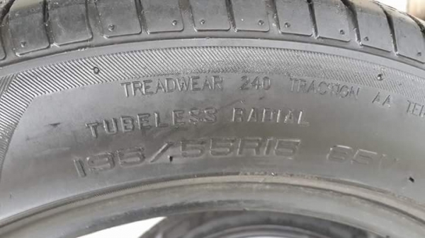 ยาง Maxxis Pro R1 195/55/15 ปี13