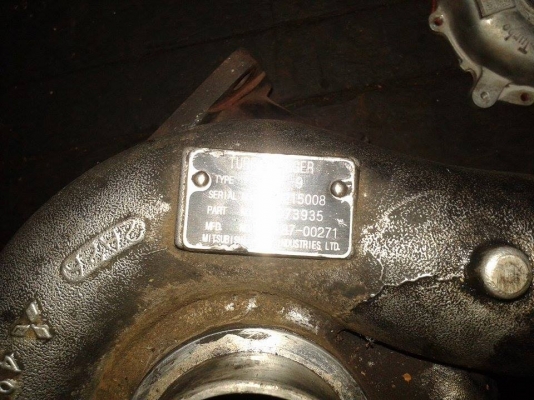 เทอรโบเก่า เป็นอะไหล่ ใบดี บูตหลวม