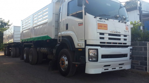 รถอีซูซุ 10 ล้อดั้ม FXZ 360 แรงม้า. ปี 55 , ( ขายแม่ , ลูก. ) , ( รถวิ่ง 28x,xxx กม. )     สนใจติดต่อ  081 - 6079515
