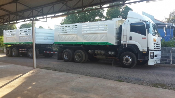 รถอีซูซุ 10 ล้อดั้ม FXZ 360 แรงม้า. ปี 55 , ( ขายแม่ , ลูก. ) , ( รถวิ่ง 28x,xxx กม. )     สนใจติดต่อ  081 - 6079515