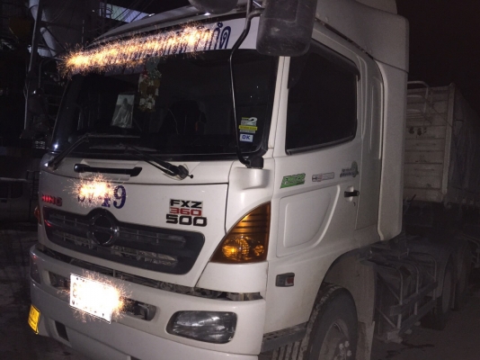 22หัวลาก380แรง...HINO FM2PKLA-122XX เครื่องP11C-UV125XX รถสวยมาก...ปี53