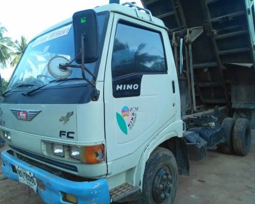 หกล้อ ฮีโน่ FC120 ดั้ม5คิว สวยเดิมๆพร้อมใช้ ทะเบียนพร้อมโอน