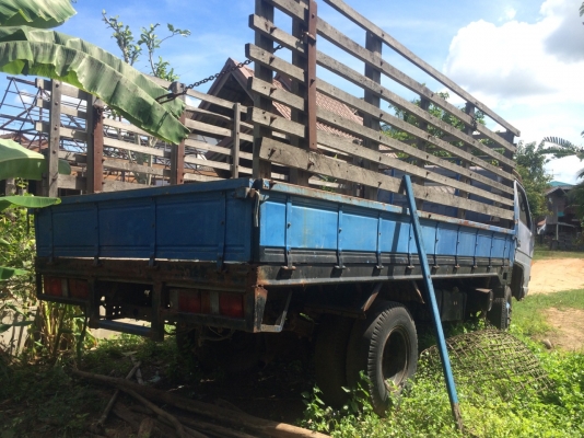 ขายหกล้อ ISUZU NPR115 ตามสภาพเครื่องไม่มี เกียร์ยังอยู่บนรถ เอกสารเล่มทะเบียนพร้มชุดโอน