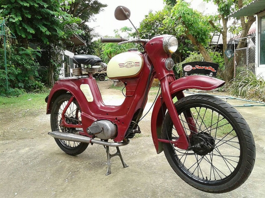 ขาย-แลกครับ รถโบราณปั่นเชคโก jawa jawetta sport 1958 มีรูปครับ