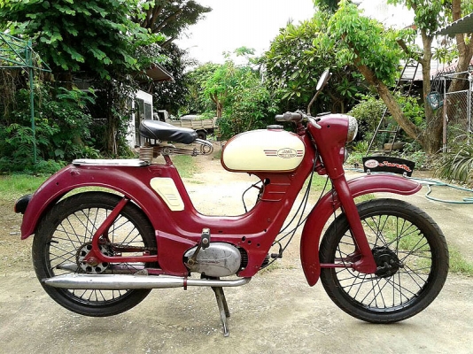 ขาย-แลกครับ รถโบราณปั่นเชคโก jawa jawetta sport 1958 มีรูปครับ