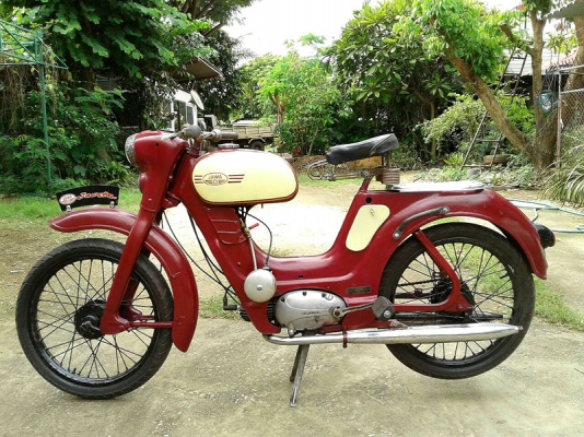 ขาย-แลกครับ รถโบราณปั่นเชคโก jawa jawetta sport 1958 มีรูปครับ