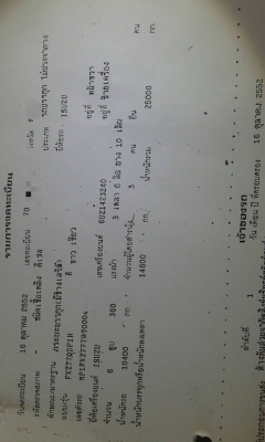 22ล้อแม่-ลูกไม่ดั้ม360แรงปี52..กระบะสามมิตร..ISUZU MP1FXZ7779T-0004XX