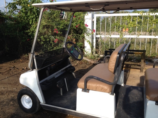 รถกอล์ฟคลับคาร์ สภาพดีพร้อมใช้ยาง เบาะ กระจกใหม่เครื่องเกียร์ดี
