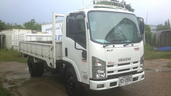 6 ล้อกลาง  *Euro.3*  ISUZU  NMR  130 แรงม้า *คอมมอนเรว*  รถสวยเดิม+สวยจริง+สภาพพร้อมใช้งาน * รถห้างแท้ * มีเล่มพร้อม *
