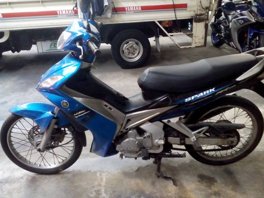 ขาย YAMAHA SPARK 135 R ปี 49 มีครัชมือ เครื่องดีไม่หลวม ภายนอกมีรอยล้มด้านขวา,เล่ม+เอกสารพร้อมโอน ขาย YAMAHA SPARK 135 R ปี 49 มีครัชมือ เครื่องดีไม่หลวม ภายนอกมีรอยล้มด้านขวา,เล่ม+เอกสารพร้อมโอน