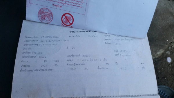 รถหกล้อ isuzu KS 110 แรง รถพร้อมใช้งาน ทะเบียนไม่ขาด เอกสารชุดโอนครบ รถหกล้อ isuzu KS 110 แรง รถพร้อมใช้งาน ทะเบียนไม่ขาด เอกสารชุดโอนครบ