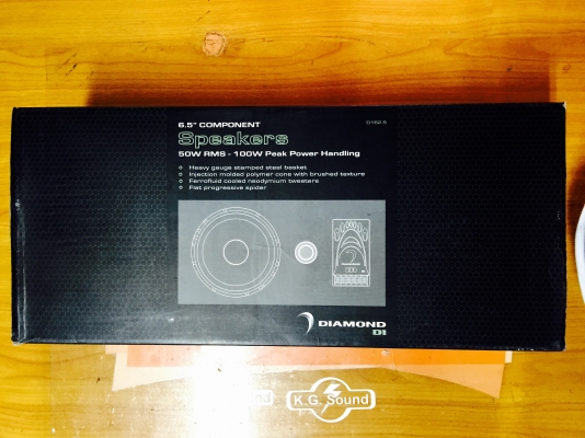 ขายลำโพงแยกชิ้น 6.5" DIAMOND รุ่น D1 รายละเอียดเสียงดีมาก ขายลำโพงแยกชิ้น 6.5" DIAMOND รุ่น D1 รายละเอียดเสียงดีมาก