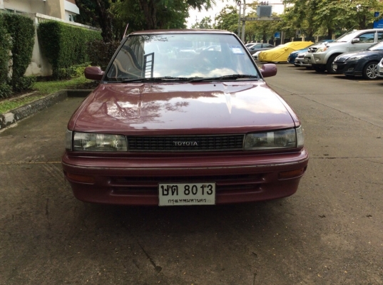 ขายรถโตโยต้า โคโรลล่า AE92 ปี91เครื่องเดิม 1.6 เกียร์ธรรมดา เพาเวอร์ กระจกไฟฟ้า ภายในเบะสวยเดิมๆแอร์วิทยุCD ตัวถังเดิมๆสียังสวยไม่ผุ เครื่องดีช่วงล่างใช้ได้ รถขับดีครับ ขายด่วน