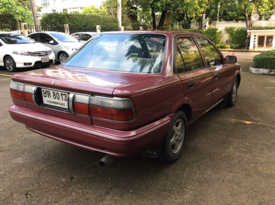 ขายรถโตโยต้า โคโรลล่า AE92 ปี91เครื่องเดิม 1.6 เกียร์ธรรมดา เพาเวอร์ กระจกไฟฟ้า ภายในเบะสวยเดิมๆแอร์วิทยุCD ตัวถังเดิมๆสียังสวยไม่ผุ เครื่องดีช่วงล่างใช้ได้ รถขับดีครับ ขายด่วน