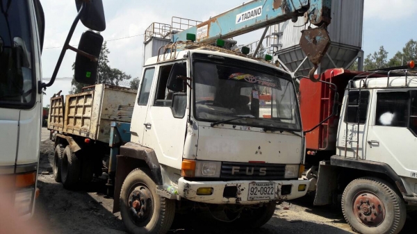 สิบล้อ มิตรซู FN516M 6D15 กะบะดั้มเพาเดียว เครน ทานาโด 4.5ตัน ท้องวี 4ปอก 3ชัก สภาพดีพร้อมใช้ ทะเบียนพร้อมโอน