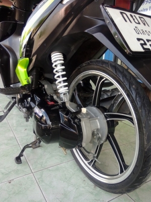 Mio125 ลายRR สีเขียวดำ (ล้อแม็กซ์) สวยๆเครื่องดี เอกสารครบครับ