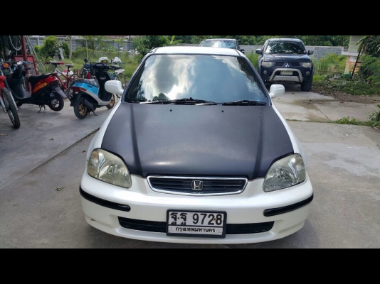 Honda civic1.6ปี96โฉมตาโต แก็สหัวฉีดลงเล่มแล้ว ออร์โต้